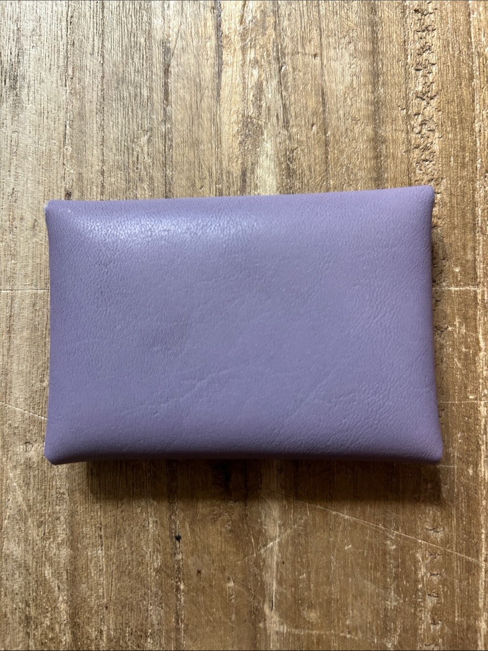 Portland Leather Goods Mini Daisy Wallet/ Cardholder Lavender - Picture 4 of 5